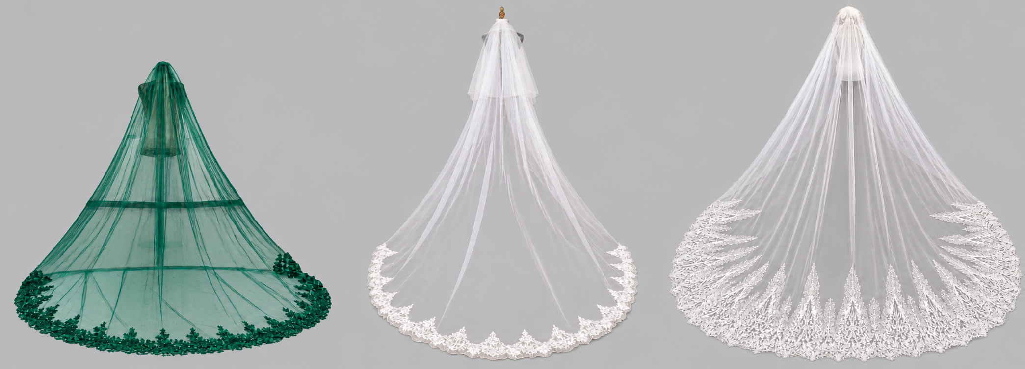 Lace-Trim Veil Collection