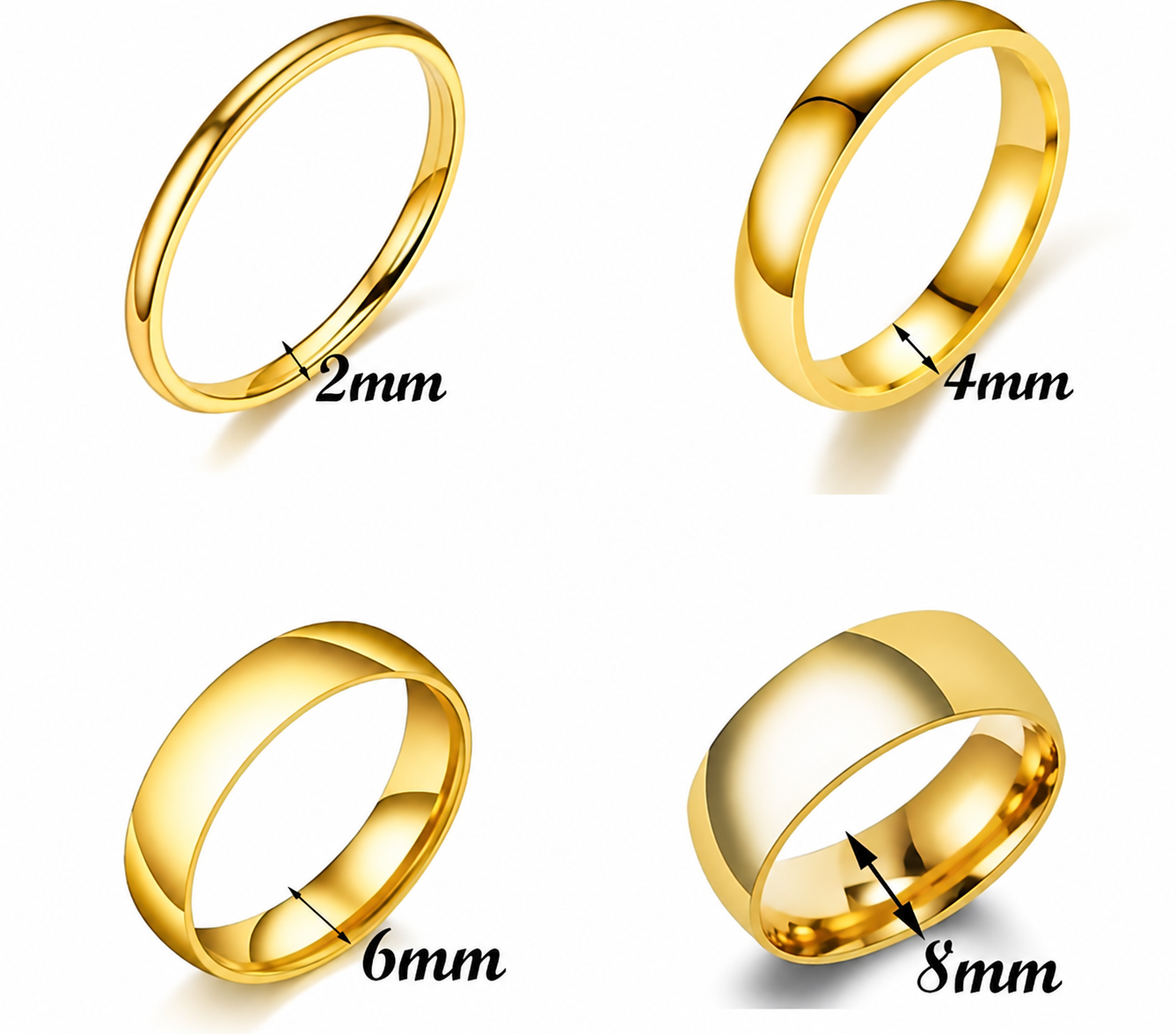Classic Gold-Tone Bands — photo 2