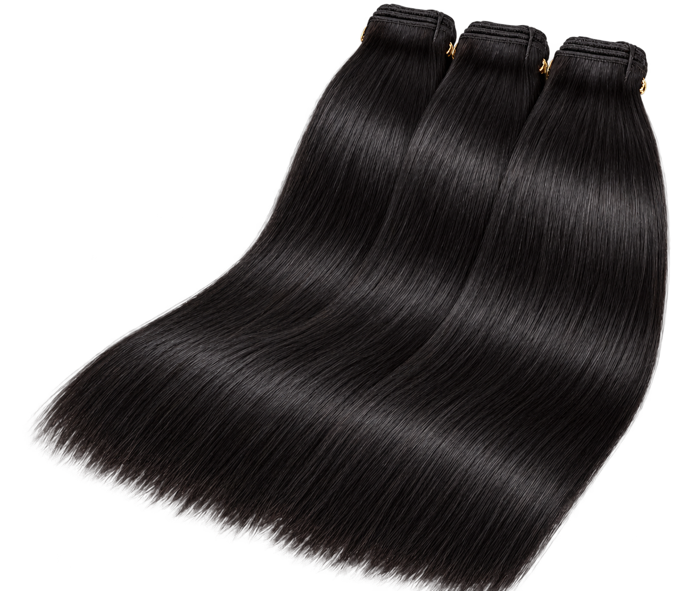 Straight Human Hair Bundle Edit — photo 2