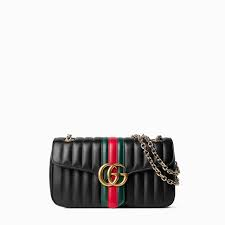 SHALOM Striped Chain Crossbody — preview photograph