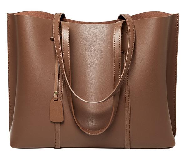 Cognac Panel Shopper