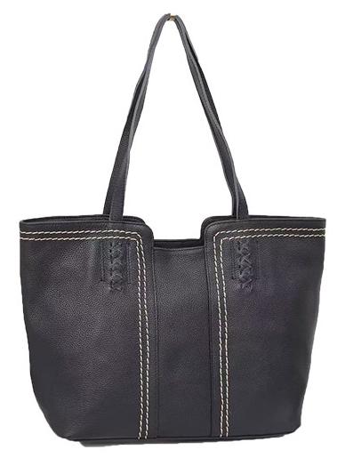 Contrast Stitch Tote