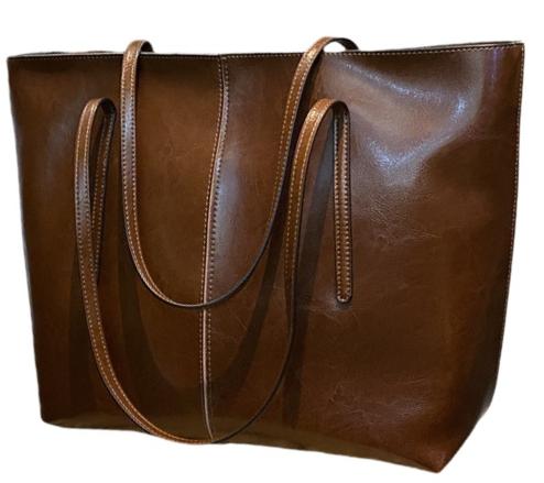 Espresso Open Tote